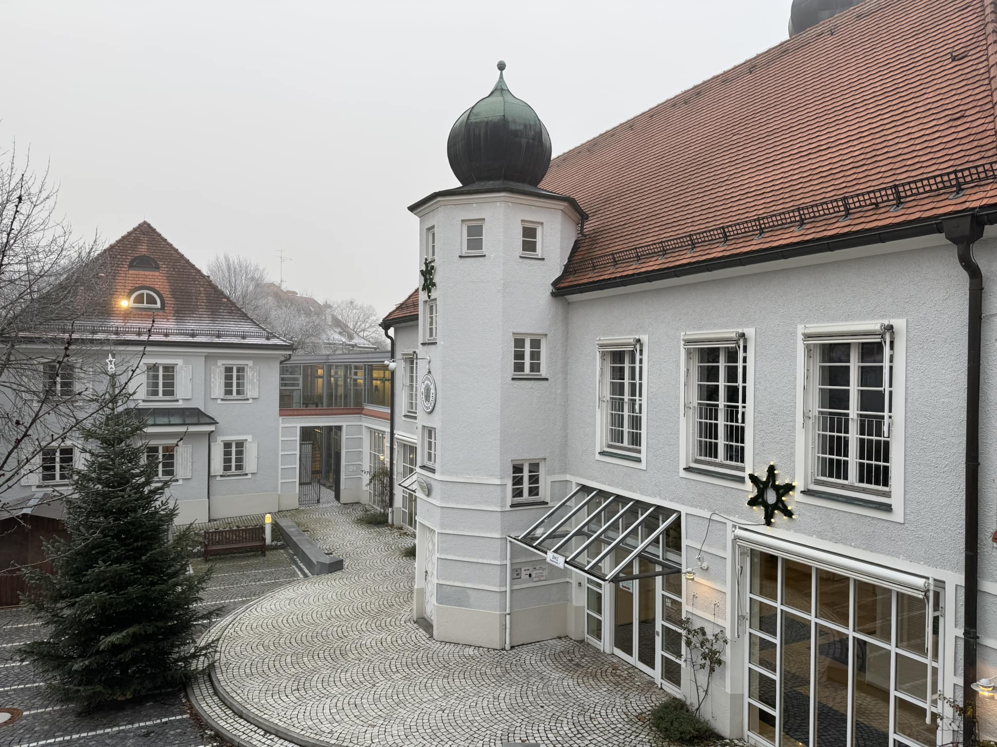 Das Rathaus der Stadt Haar.